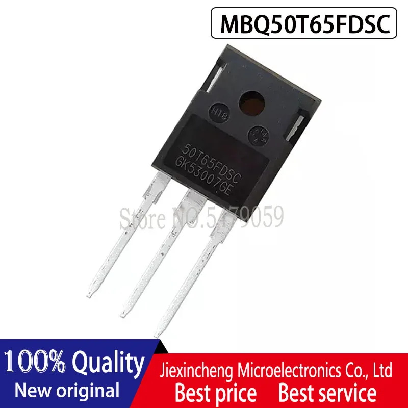 

5PCS MBQ50T65FESC 50T65FESC 60A 600V TO-247 Genuine