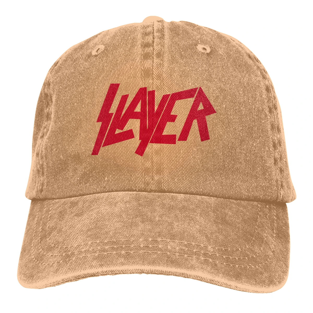 

Slayer men's woman Retro Washed Cowboy hat Dad Cap