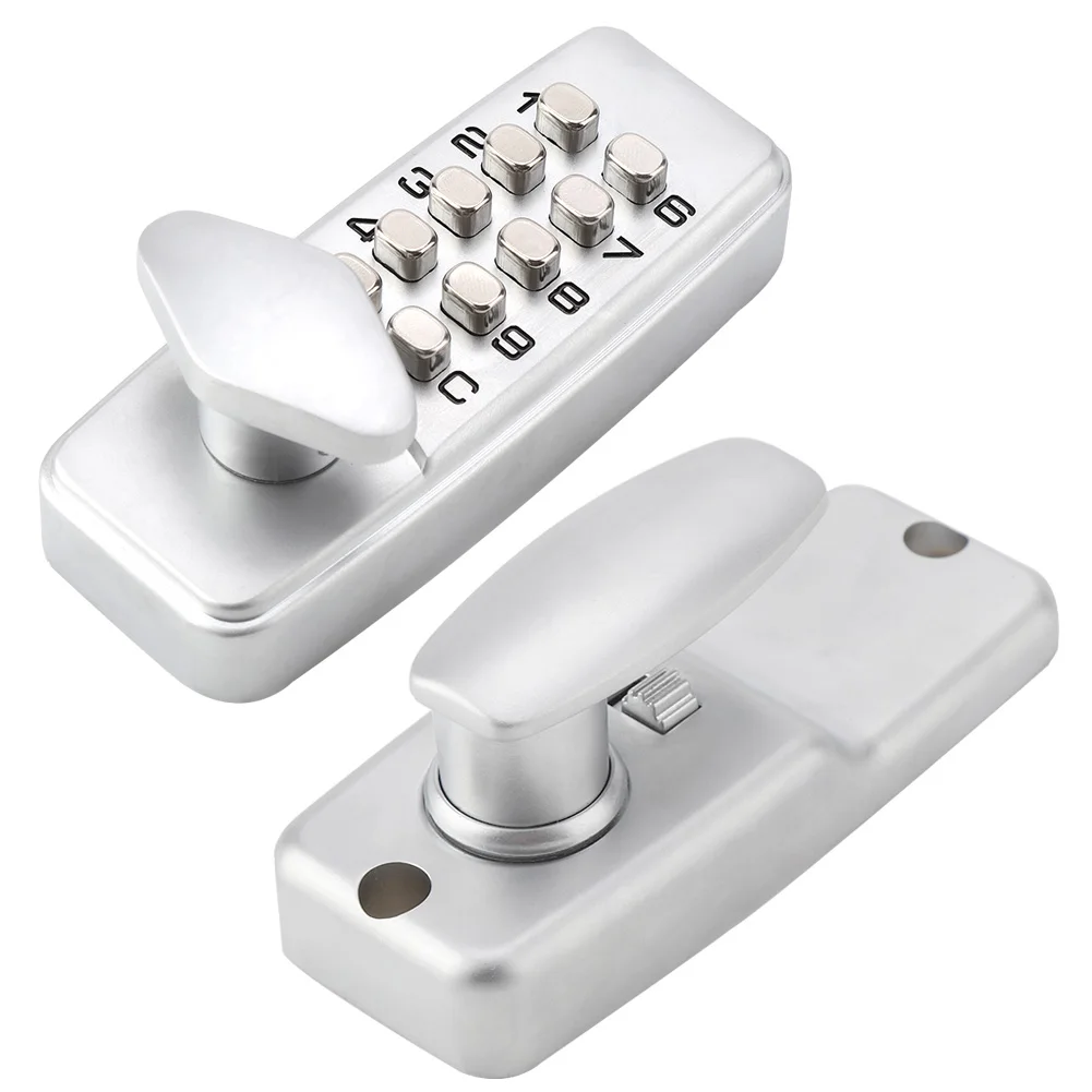 2 - 8 Digit Code Combination Zinc Alloy Convenient Password Security Coded Lock For Doors Handle Door Hardware Furniture | Обустройство
