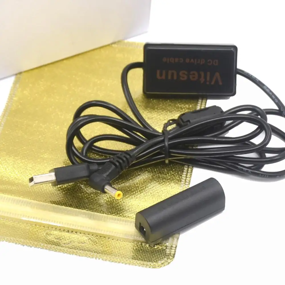 5 в USB внешний аккумулятор зарядный кабель + DR 70 DR70 Переходник постоянного тока NB9L