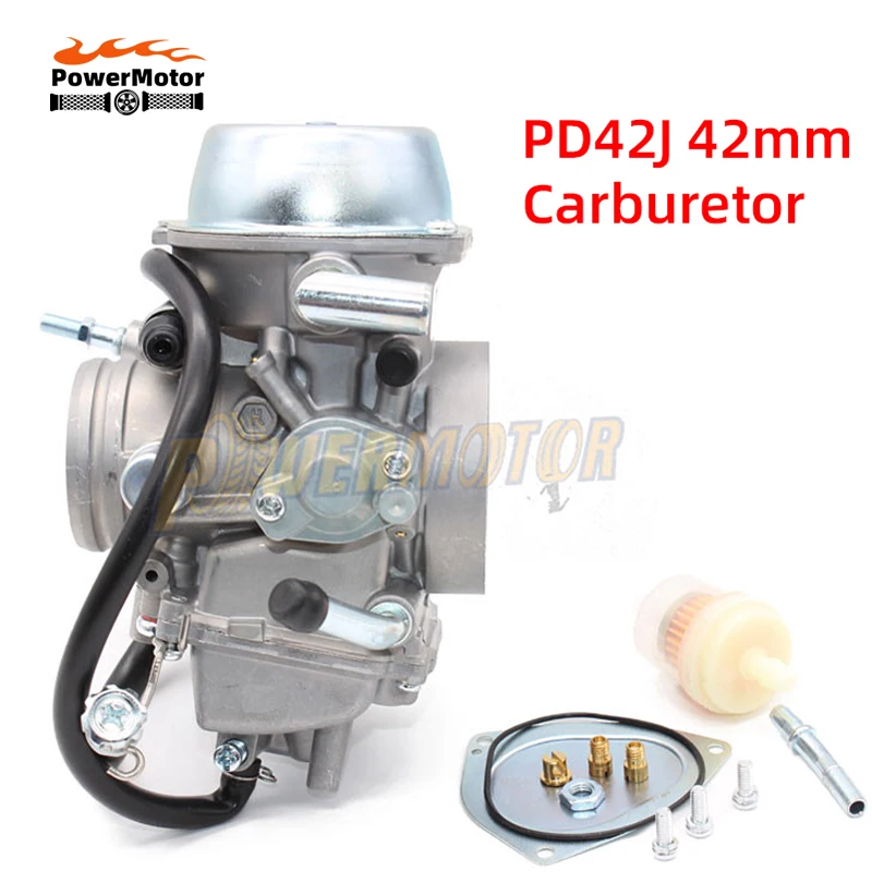 Корпус карбюратора для мотоцикла Pd42J 42 мм вакуумный Yamaha Гризли 600 660 YFM600 &amp Raptor ATV UTV