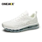 ONEMIX летняя обувь для бега, мужские кроссовки с воздушной подушкой, Мужская Уличная прогулочная обувь, Мужская дышащая беговая Обувь для бега, женская обувь
