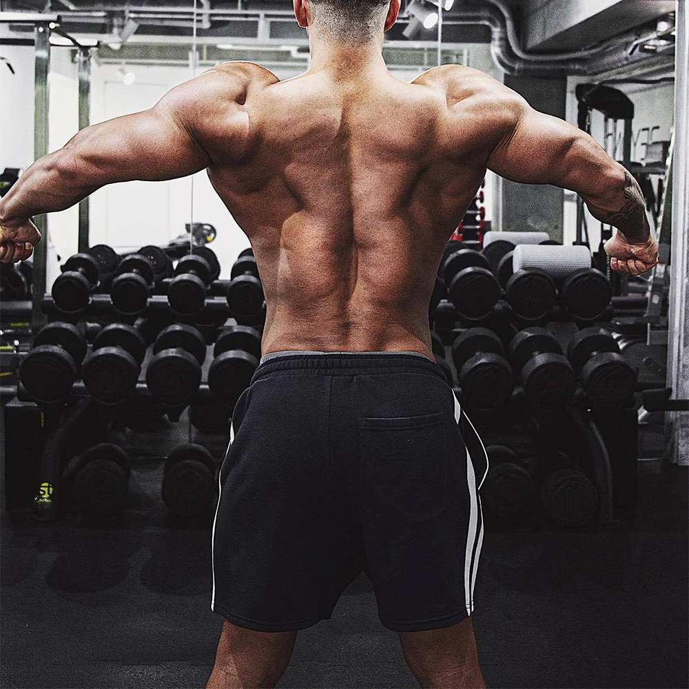 

Summer Sports Shorts Running Men Fashion Breathable Shorts Casual Fitness Bodybuilding for Training Sportswear Comfortable
