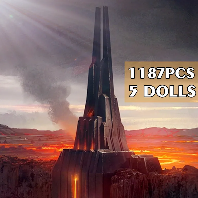 

Новинка 75251, фигурки Дарта Вейдера, замок, Звездные войны, Звездные войны, модель истребителя TIE Fighter X-wing, самодельные строительные блоки, кир...