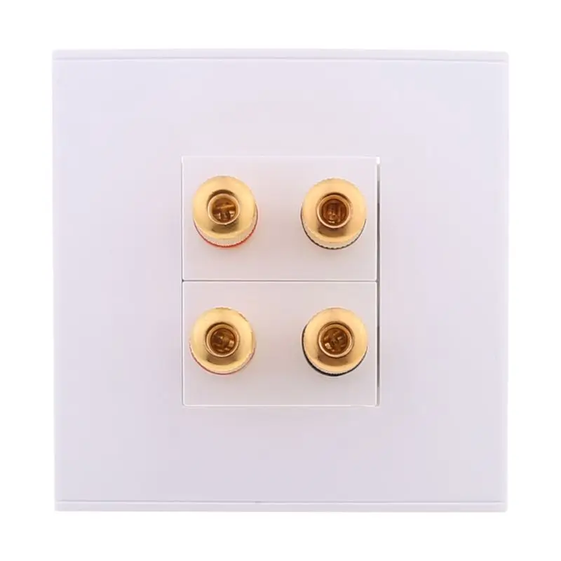 Внешняя звуковая панель 2 динамика 4 переплетных столба разъем типа банан