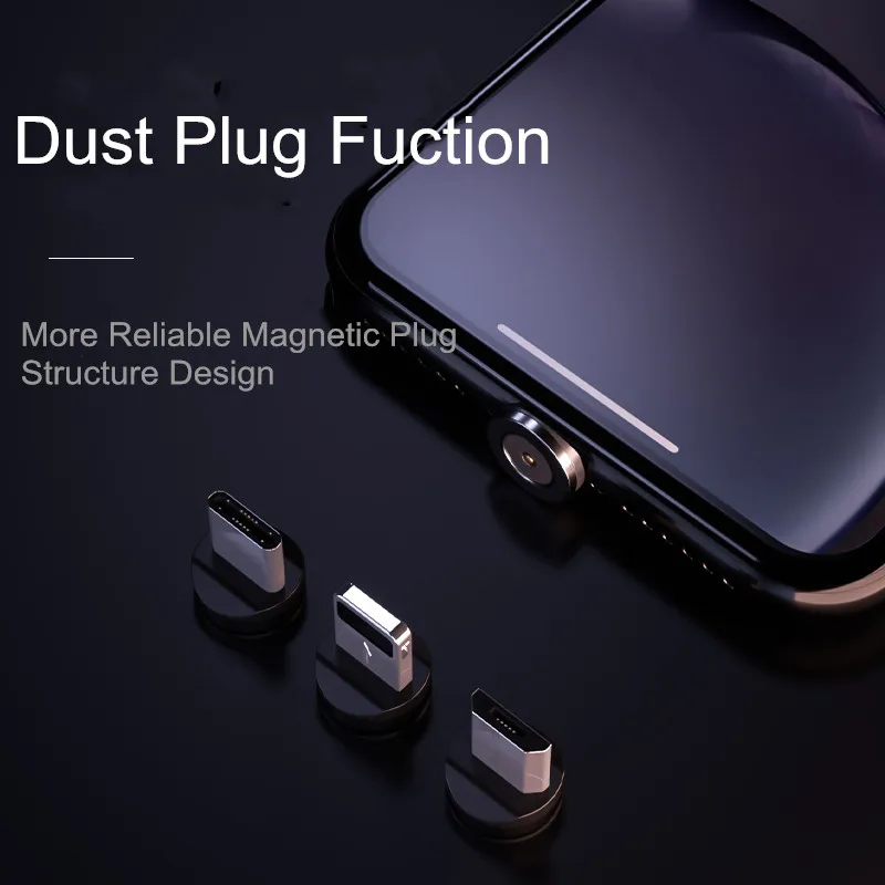 Vanniso 2 м магнит микро Usb кабель зарядный провод для iphone X 11 Xiaomi mi8 9t redmi note 7 samsung type C зарядное устройство светящийся шнур