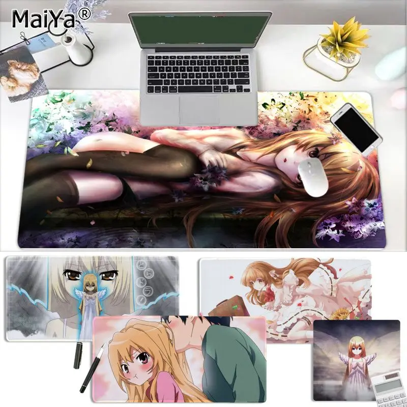 

Toradora Taiga aisaka Simple Design Silicone large/small Pad to Mouse pad Game Size for CSGO Game Player Desktop Computer Laptop