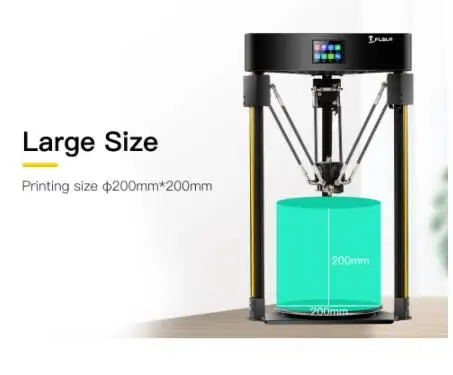 3D принтер Flsun Q5 Delta 2020 датчик автоуровня предварительная сборка TFT 32 битная плата