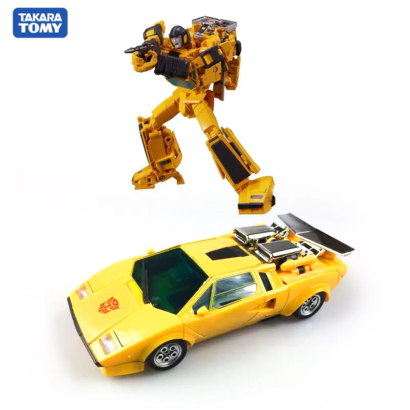 TAKARA TOMY Трансформеры Автоцистерна металлическая часть 18 см Sunstreaker Фигурка Игрушки Робот-трансформер подарки для детей