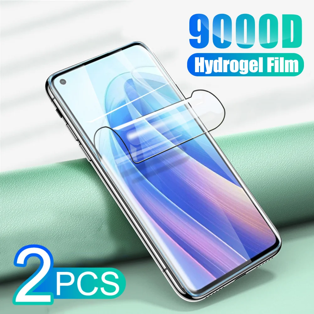 

2PCS Full Cover Hydrogel Film For OPPO Reno7 Pro 5G Screen Protector For Reno 7 Pro 7Pro 7SE 5G Safety Protective Film Not Glass