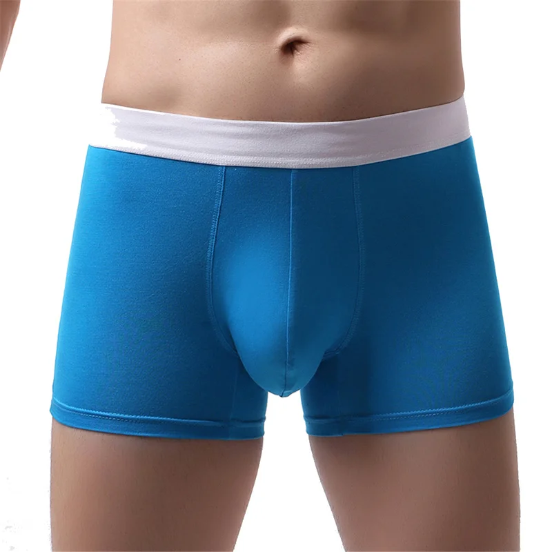 

Mens Underwear Sexy Boxer Shorts Modal U-convex Pouch Boxers Trunks Breathable Boxershorts Male Homme Panties Men Underpants