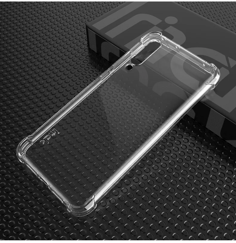 IMAK Xiaomi mi CC9 чехол mi CC9 Силиконовый мягкий прозрачный ТПУ чехол для Xiaomi mi CC9e с пленкой