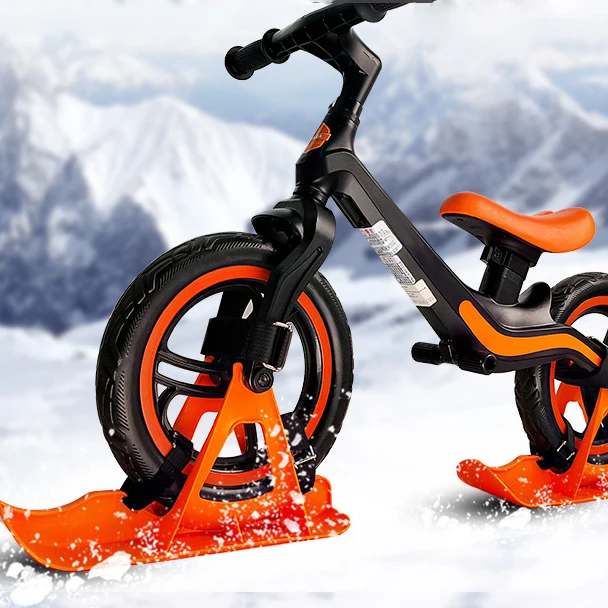 

Balance Bike Board for Skiing Scooter Children Snowboard for Kick Bike Kids Bicycle Equipment Skis Board