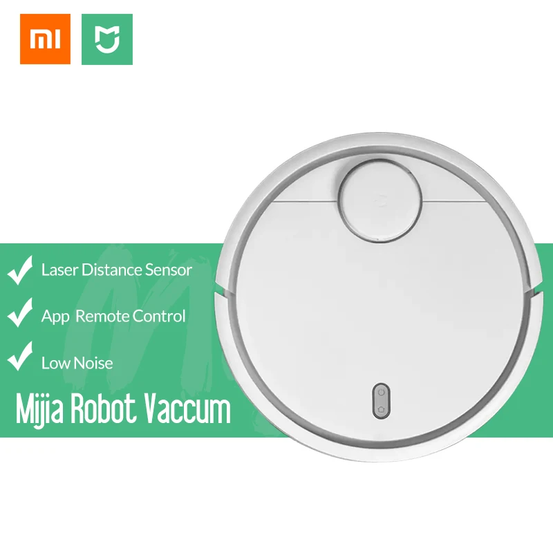 Робот пылесос Xiaomi Mijia Mi 1800Pa для дома автоматический фильтр защиты от пыли Wi Fi