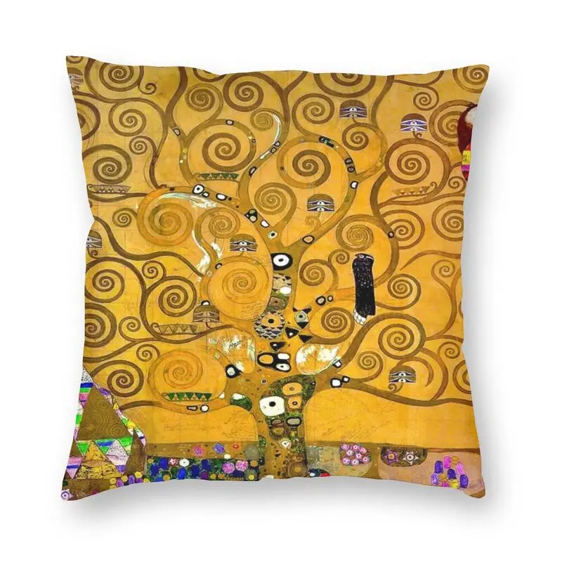

Чехол для диванной подушки «Древо жизни» Густава Климта, 40 х40 см