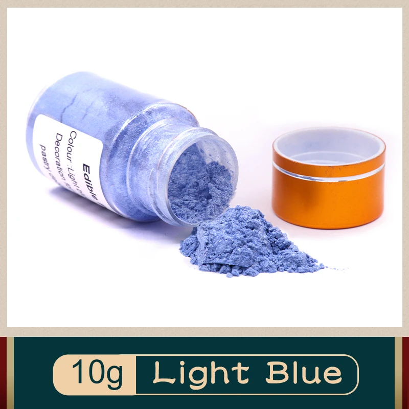 Светильник голубой пищевой порошок 10 г пищевое украшение пигментный краситель