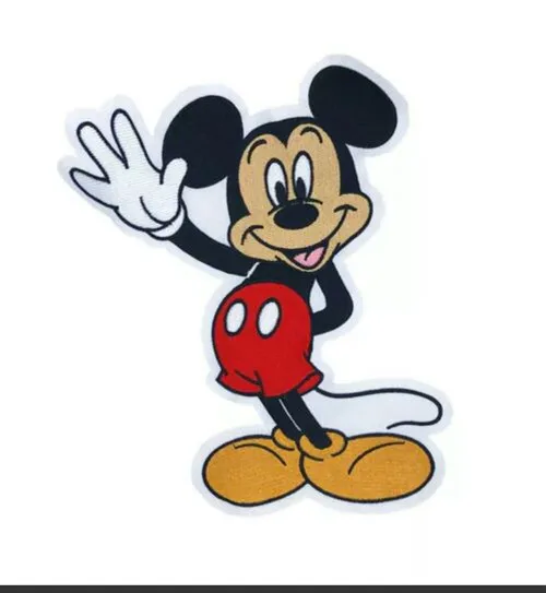 Disney cartoon Minnie Mickey pattern large clothes decoration patch cloth stickers clothing processing accessories | Детская одежда и