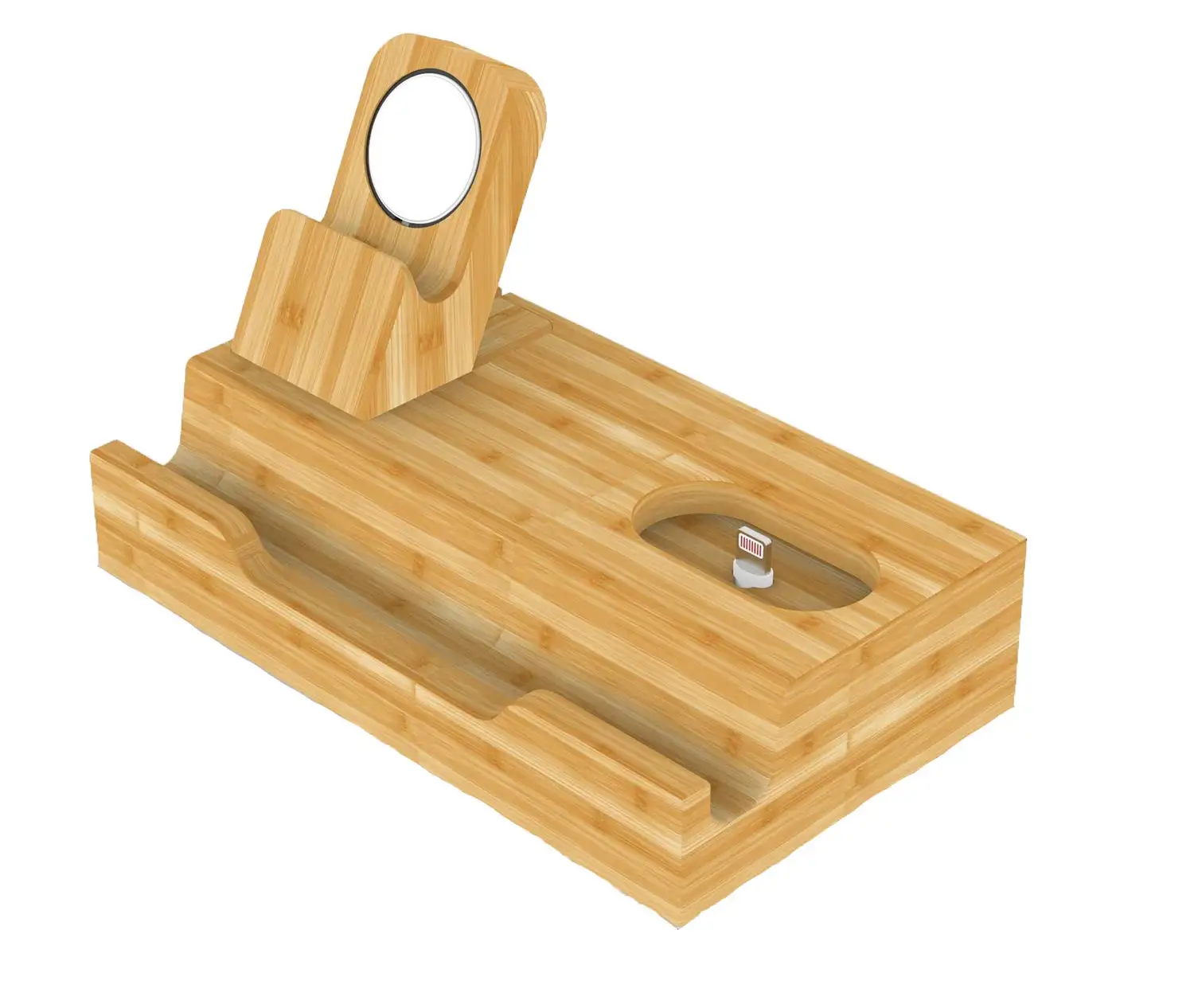 Порт USB3 зарядная станция три в одном подставка для всех мобильных телефонов часы