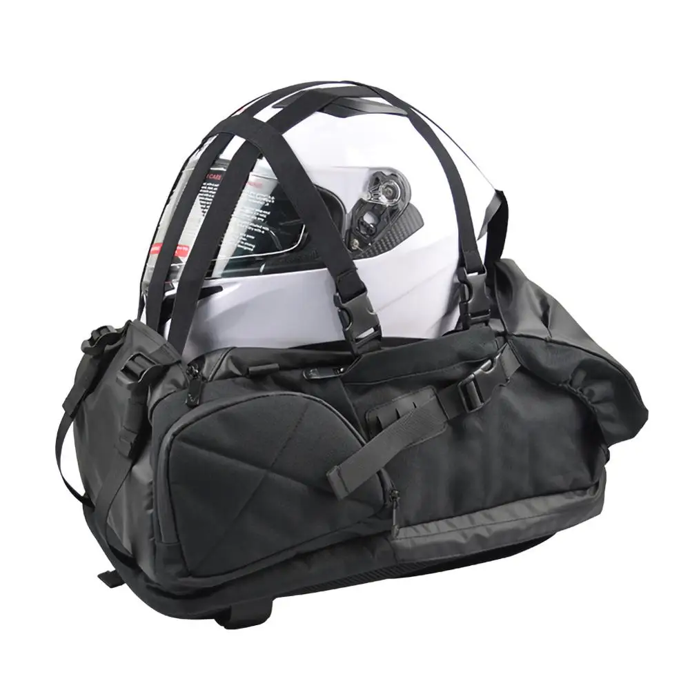 

Motorcycle Tail Bag High Capacity Waterproof Multifunctional Rider Backpack Durable Motorcycle Rear Seat Bag For Dropshipping