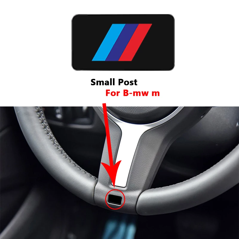 Стикер на руль автомобиля модная наклейка для BMW M E34 E36 E60 E90 E46 E39 E70 F10 F20 F30 X5 X6 X1 M3 M5 M6