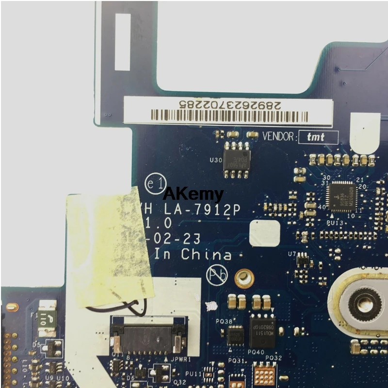 Q5WV1 LA-7912P материнская плата для ноутбука acer V3-571 шлюза NV56R E1-571 HM77 HD4000 NBC0A11001