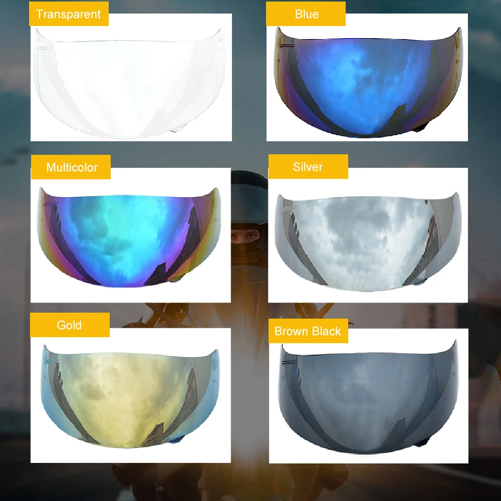 Мотоцикл Анти-УФ Защита от царапин щит ветра линза шлема козырек Замена для AGV K3/K4