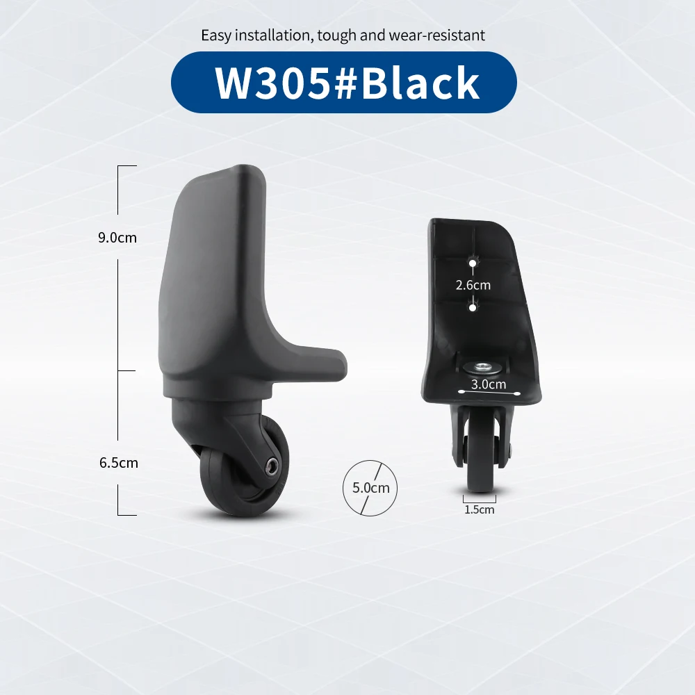 TANGYIPIN Septwalves Password suitcases wheels trolley accessories one-piece universal wheel repair detachable shock absorption