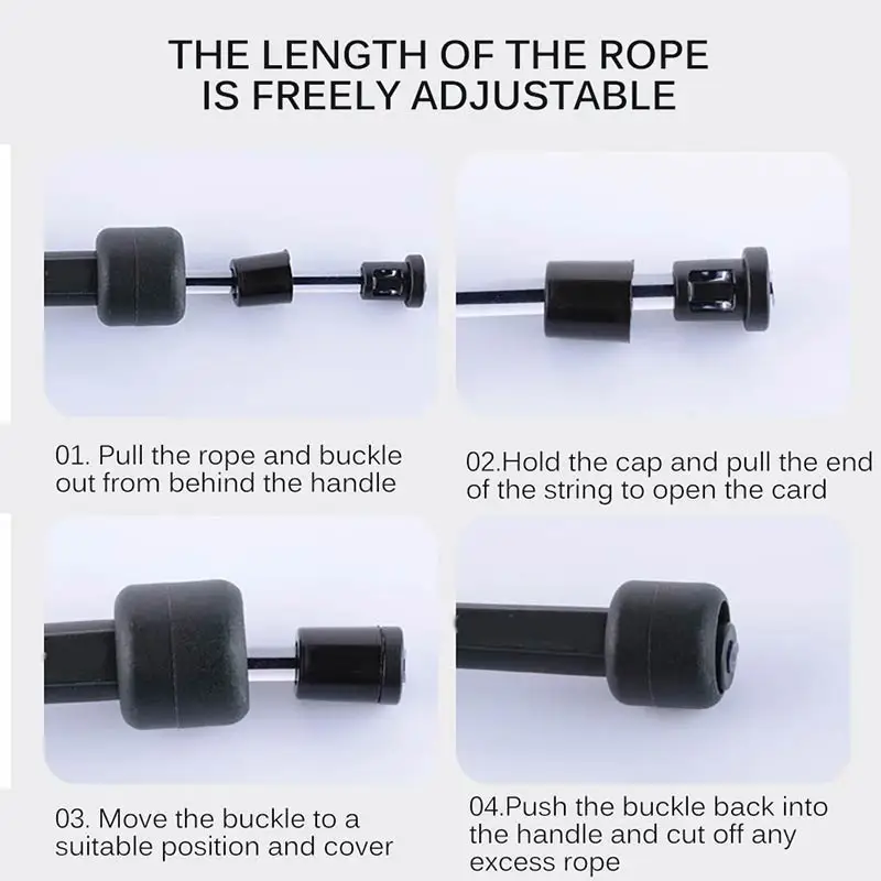 

Fitness Equipment Adjustable Jump Rope For Adults Children Exercise Lose Weight 2.8m PVC Plastic Non-Knotted Skipping Rope