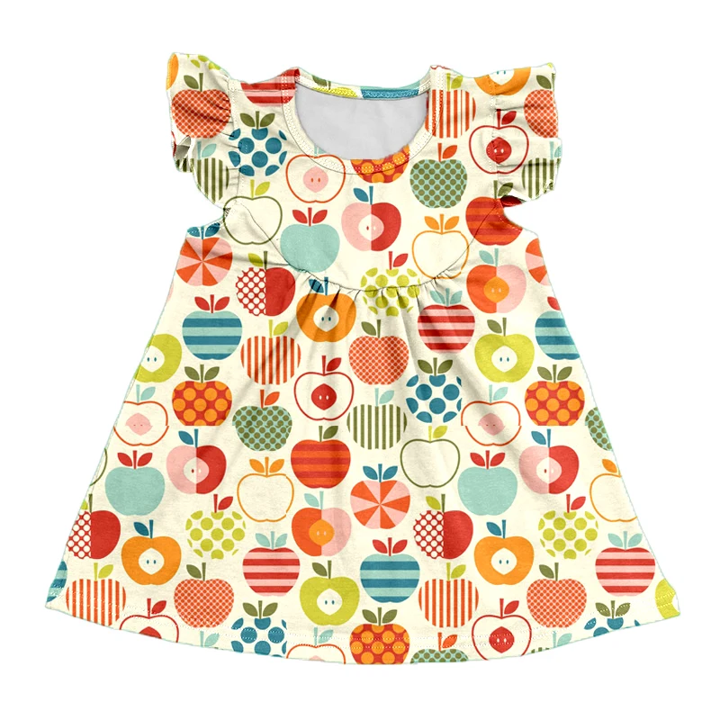 2020 Новое Детское летнее платье для маленьких девочек школьное эксклюзивное