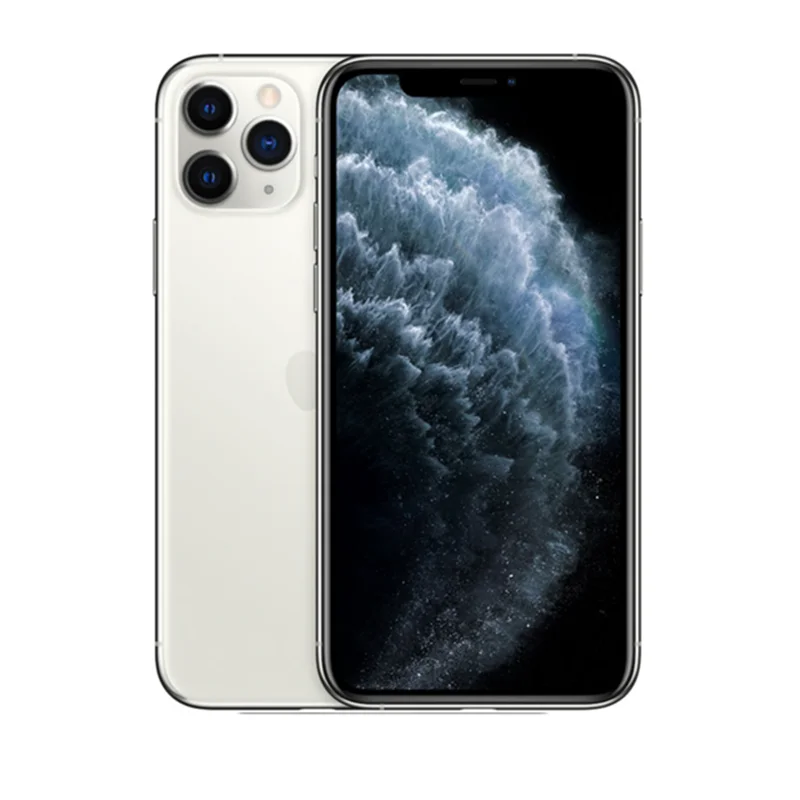 Разблокированный бывший в употреблении смартфон iPhone 11 Pro Max A13 Hexa Core 6,5 дюйма ROM 512 ГБ Face ID