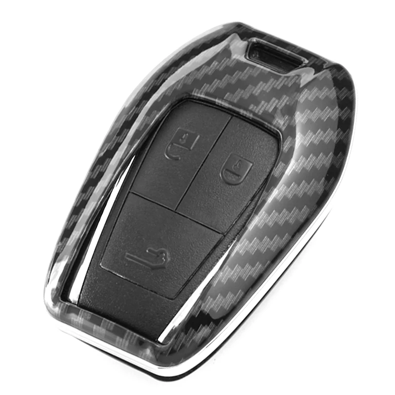Чехол для автомобильного ключа с дистанционным управлением из углеродного