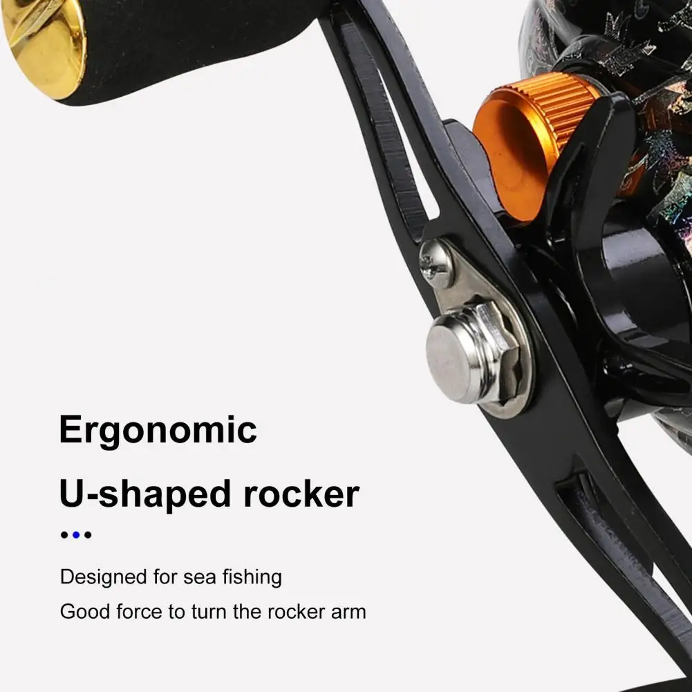 

Anti-deform Metal 7.2:1 High-Speed Fishing Angling Spinning Reel Fishing Supplies