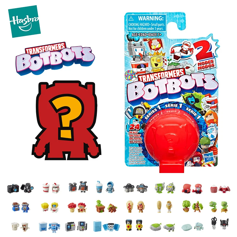 

Hasbro Transformers Toys BotBots Blind Box Bag Action Figure Treasure Box Surprise Mystery Figure 2in1 Kids Toys for Boys Gifts