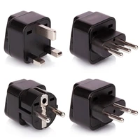 european travel adapter plug set pack of 4 universal outlet adapters for all of europe type c e to uk switzerland italy germany