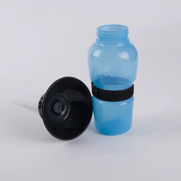 Переносная бутылка для питьевой воды кошек и собак отжима большая средняя