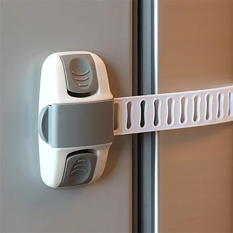 50 шт./лот шкаф замок двери Ящики Шкаф для малышей Детская безопасность пластик ABS