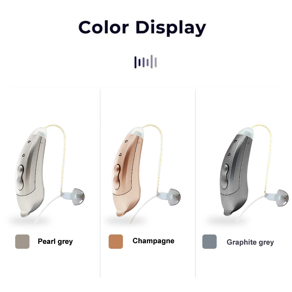 Hearing Aids With Bluetooth 10-Channels Mild to Moderate Loss Audifonos Invisible Adjustable Tone Sound Amplifier Drop Shipping | Красота и