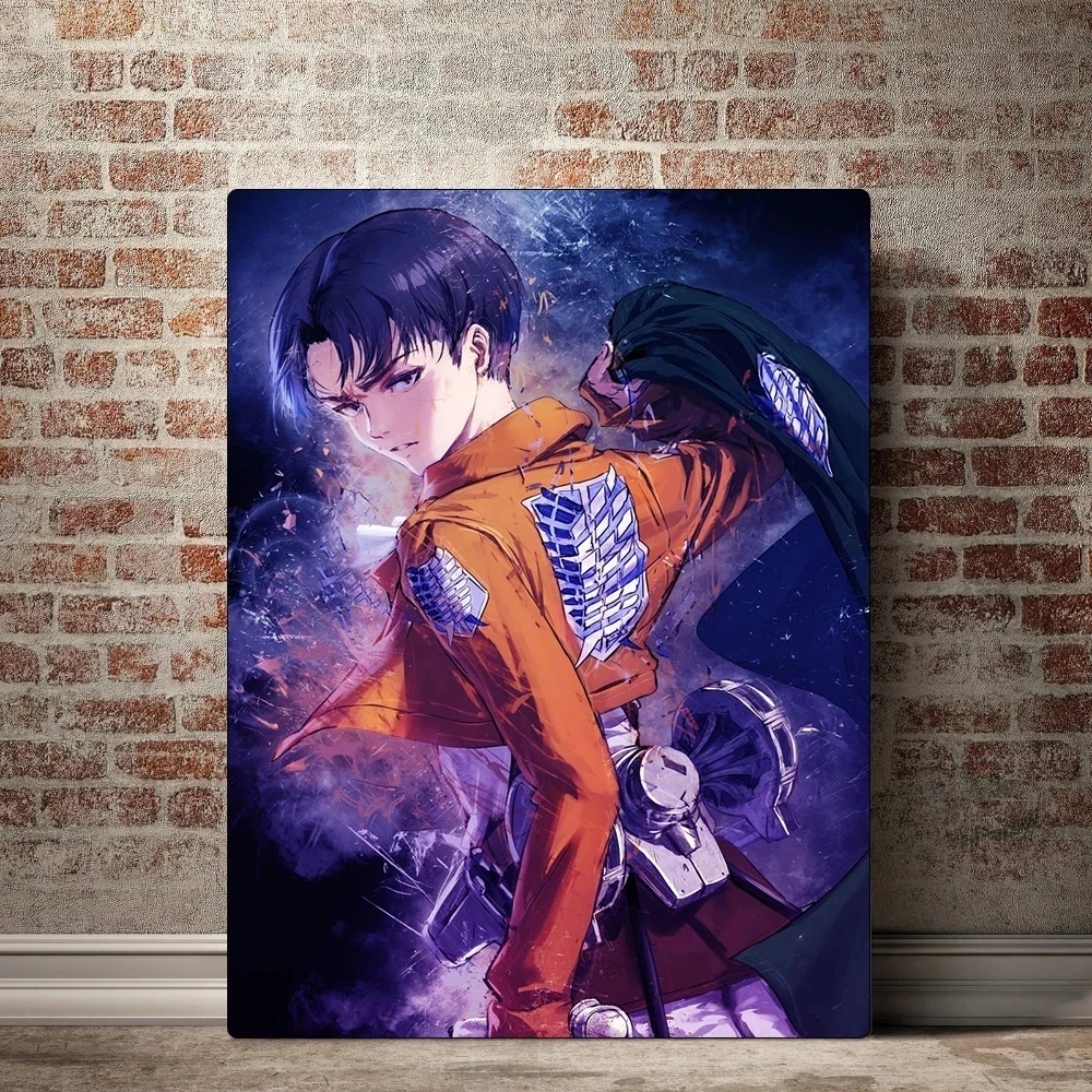 

Home Decor Anime Levi Ackerman Modern Canvas Painting Wall Art Attack On Titan Poster Print Pictures Modular Nordic Living Room