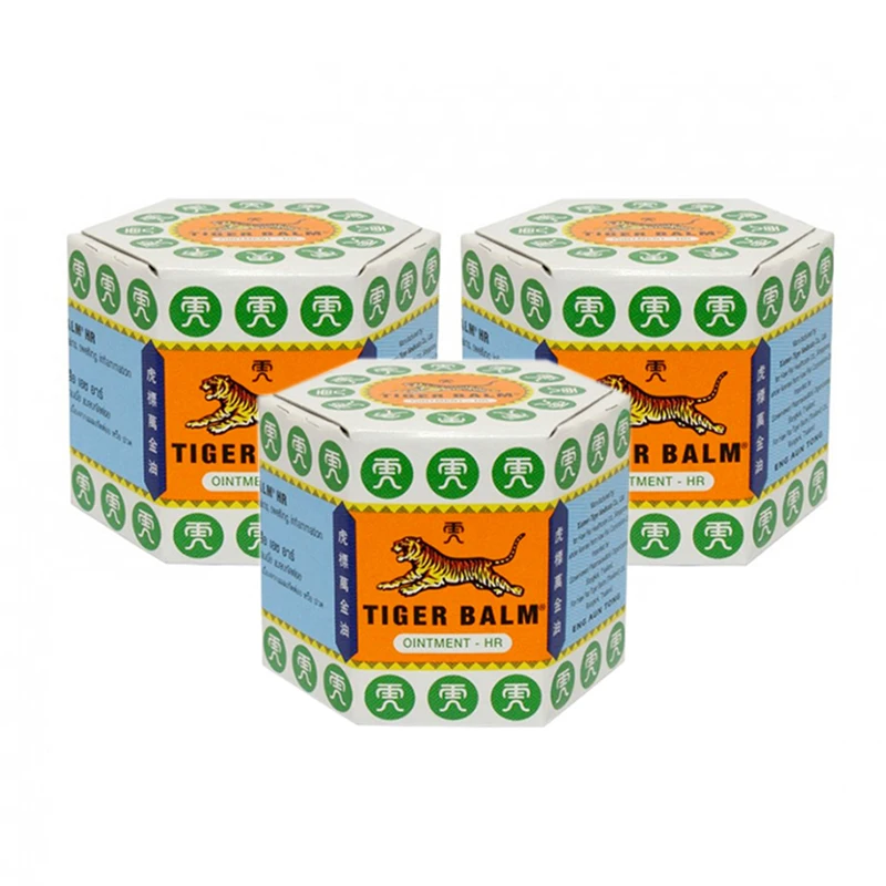 3 шт. оригинальный тигровый бальзам белый массаж паста боль в мышцах рельефная