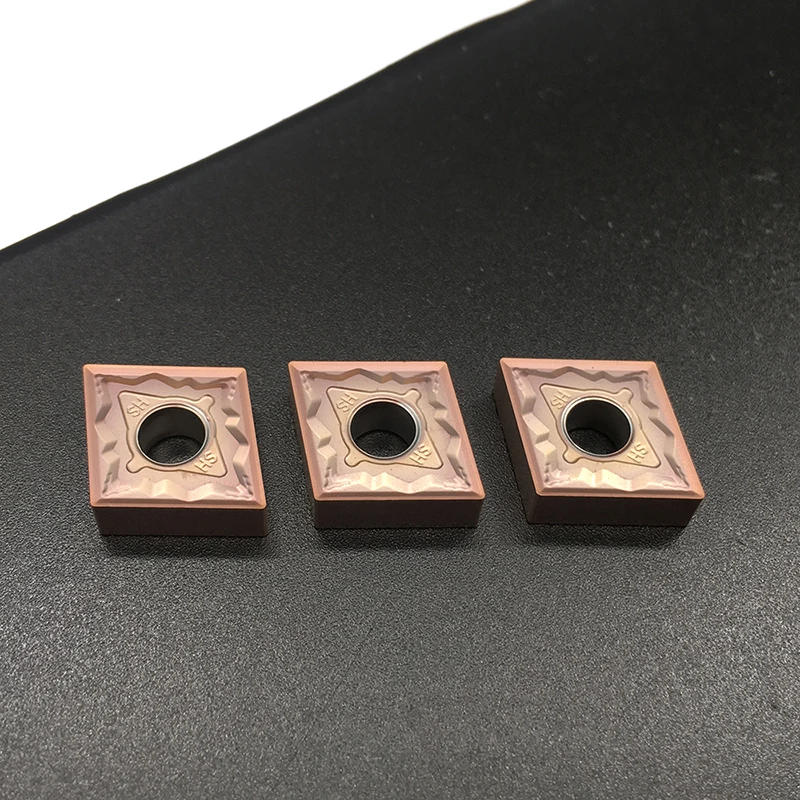 100% Original 10 Uds CNMG120404 HS PC9030 herramienta de torneado insertos de carburo herramienta de torno de CNC para acero inoxidable de alta calidad