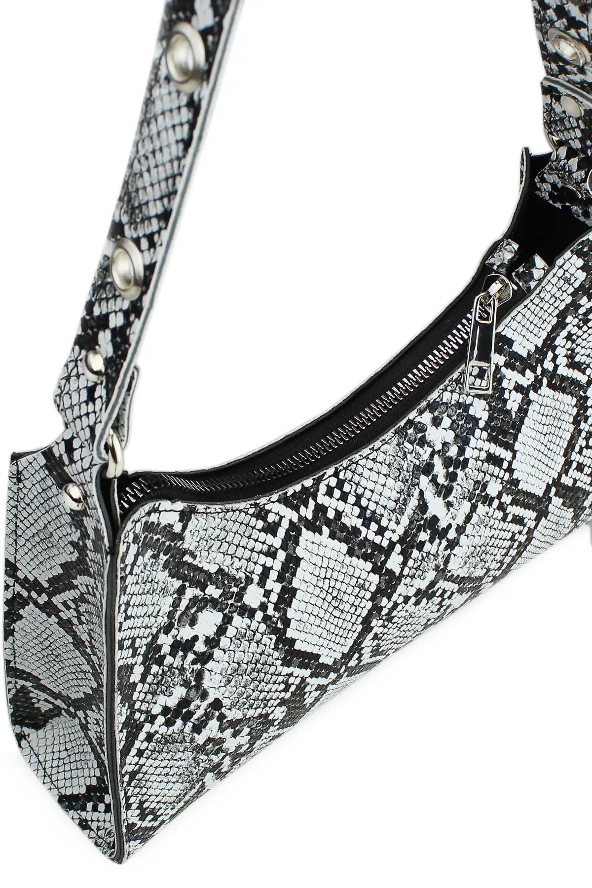 

Housebags Women Black Baguette Bag 195