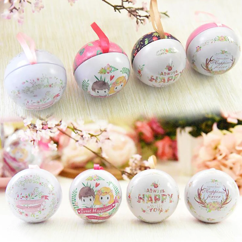 Рождественский хранение чая организатор ящик свадебные коробочки для конфет