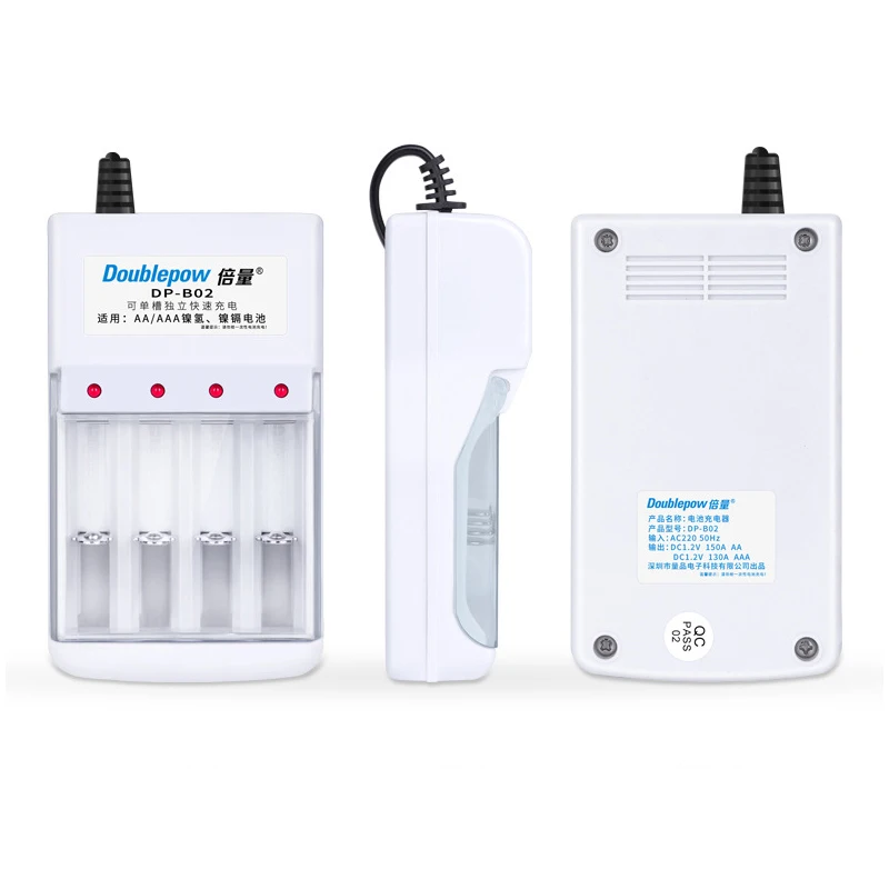 DP B02 4 слота универсальное зарядное устройство умное интеллектуальное для