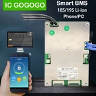 18S 19S Lipo литиевая батарея Защитная плата 60V 67V li-ion сотовый смартфон приложение PC BMS UART Bluetooth коммуникационная печатная плата eBike