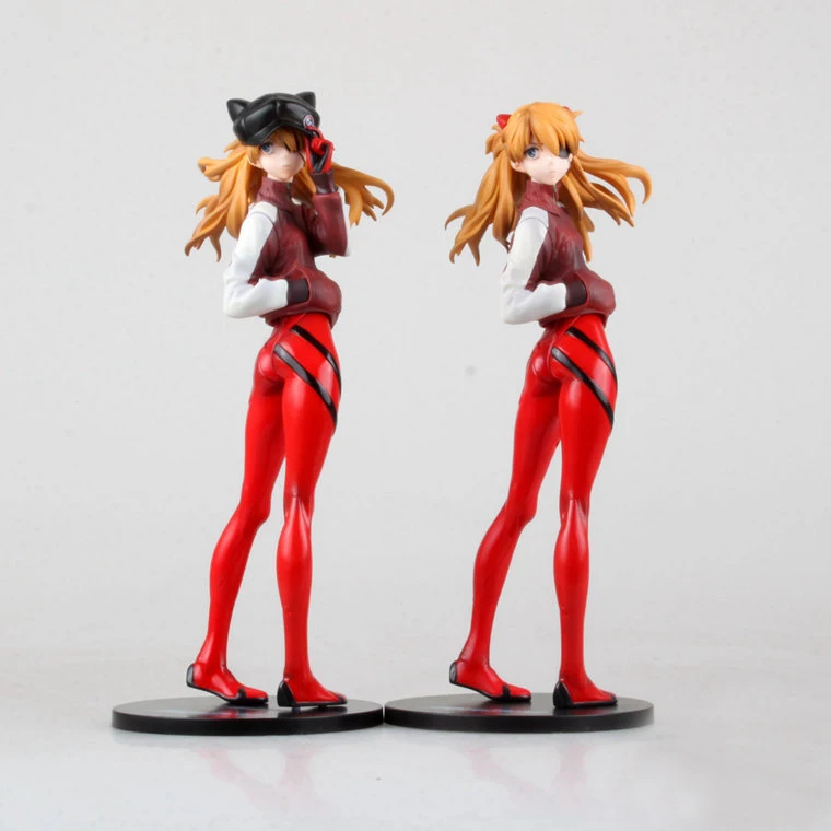 Популярная классическая аниме статуя EVA АСУКА Лангли шикинами альтер Красная