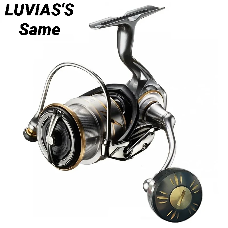 

20 LUVIAS Same Spinning Fishing Reel 9+1 BEARINGS Saltwater Fishing Tackle Extra spare spool MAX Drag 55(LB)