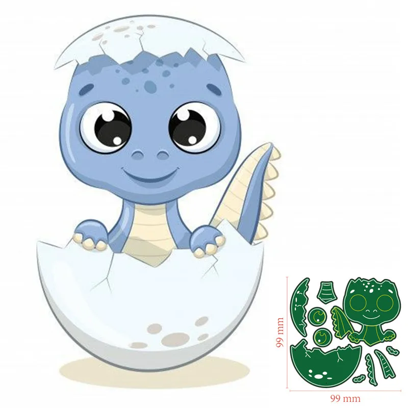 Металлические Вырубные штампы динозавр DIY Скрапбукинг искусственное тиснение |