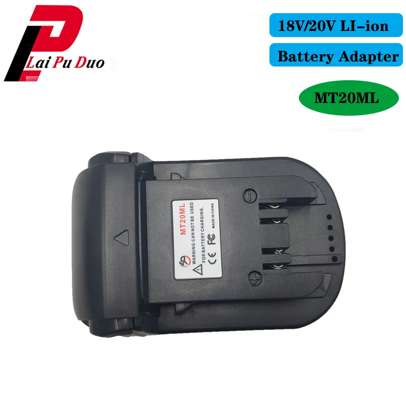 

MT20ML BL1830 BL1860 BL1815 to For Milwaukee M18 Battery Adapter For Milwaukee Convert For Makita 18V/20V Li-ion Battery