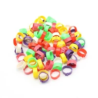 100pcs 16mm open type buckle chicken duck goose foot ring poultry farming