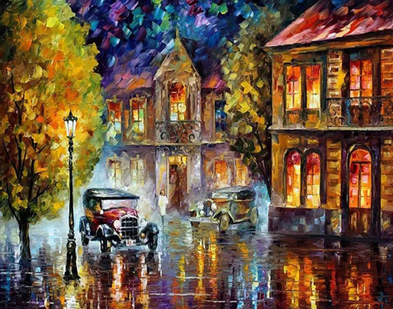 SDOYUNO живопись по номерам 40x50 см безрамные цифровые Painitng рисунки на картины по номерам раскраска по номерам декор для дома рисование по номерам DIY Фигура животные пейзаж - Цвет: 109